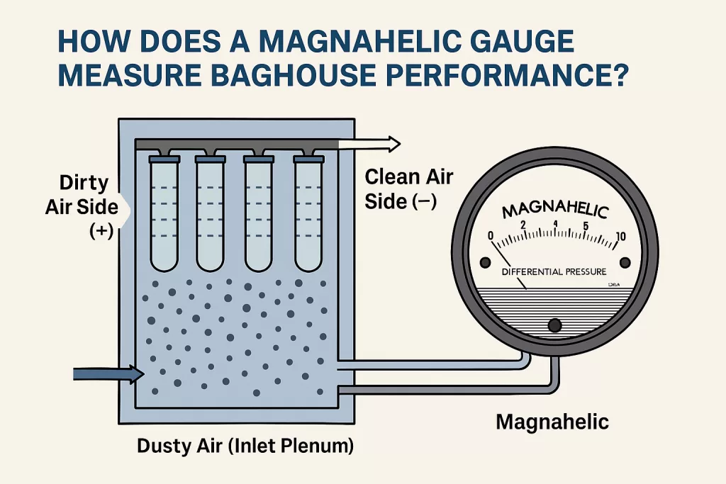 How Does a Magnahelic Gauge Measure Baghouse Performance